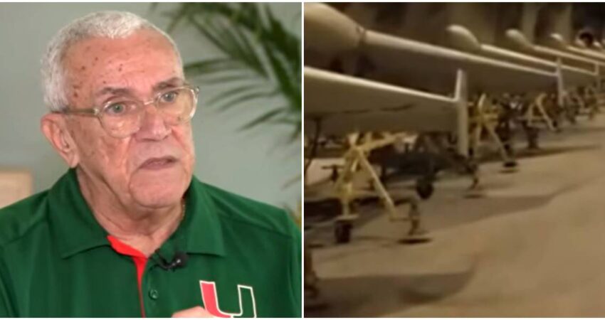 Posible arresto de Raúl Castro podría provocar una respuesta con drones adquiridos por el régimen cubano, según analista Andy Gómez-drones (1)