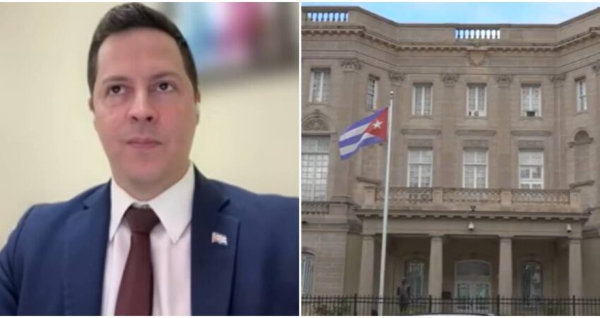 Nueva controversia tensa aún más las relaciones: EE.UU investiga a diplomático cubano por sospechas de campaña extranjera en beneficio de la dictadura David Ramírez Álvarez-embajada de Cuba en EE.UU