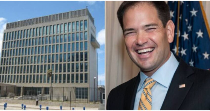 Cubanos reaccionan con orgullo al mensaje de la embajada de EE.UU en La Habana sobre el cumpleaños de Marco Rubio Embajada de EE.UU-Marco Rubio