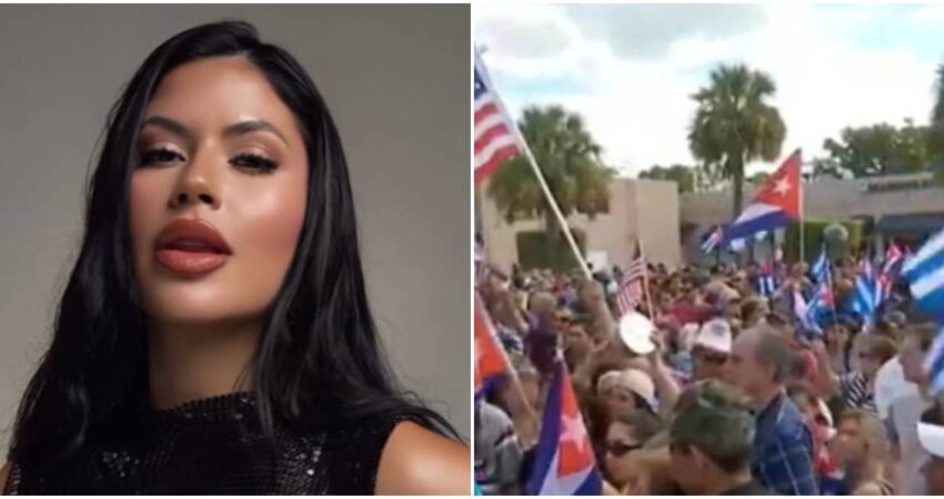 Explosivo mensaje de la influencer cubana La Dura con motivo del Día de la Independencia de Cuba: "La libertad está cada vez más cerca" La Dura-exilio cubano