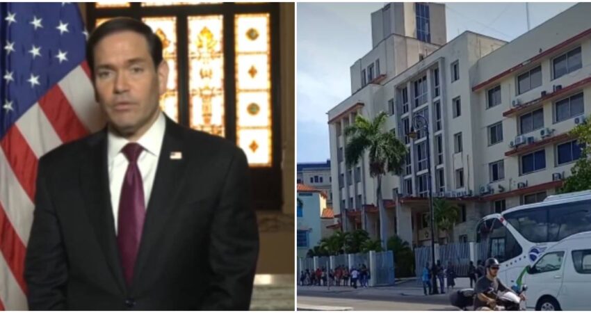 Marco Rubio revela los motivos de la ofensiva económica contra GAESA: "Es una sanción contra esta empresa que está robando al pueblo cubano para beneficiar a unos pocos" Marco Rubio-GAESA