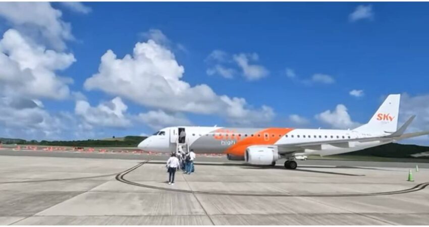 Tensión total en Santiago de Cuba tras aterrizaje de emergencia de avión de Sky High Dominicana Sky High