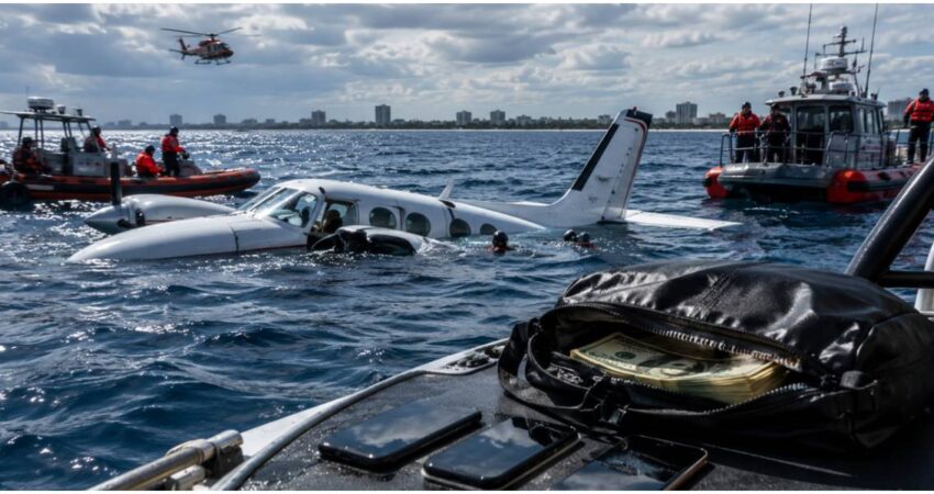 Pasajero rescatado en accidente aรฉreo cerca de las costas de Florida enfrenta acusaciรณn por participar en una operaciรณn de narcotrรกfico accidente aรฉreo (3)
