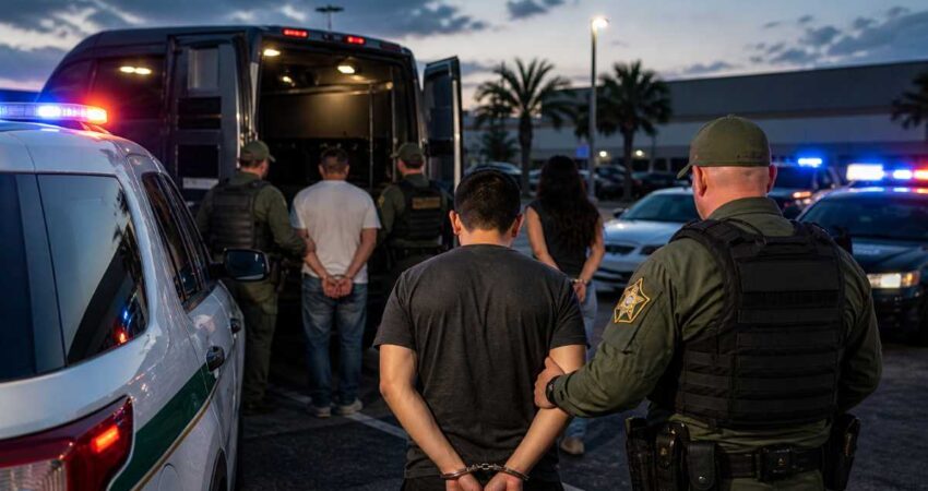 Mรกs de 260 arrestos en operativo policial en Florida central arrestos-florida