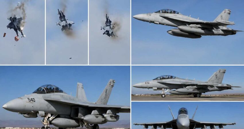 Impactante choque de dos aviones militares de EE.UU. durante espectáculo aéreo en Idaho deja enorme explosión avion-accidente-usa