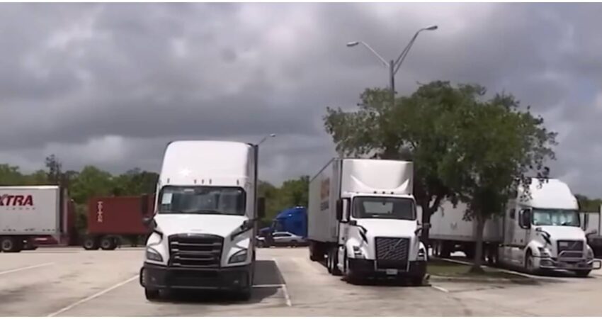 Corte Suprema cierra la puerta a Florida y mantiene vigentes las licencias para camioneros inmigrantes camiones en Florida