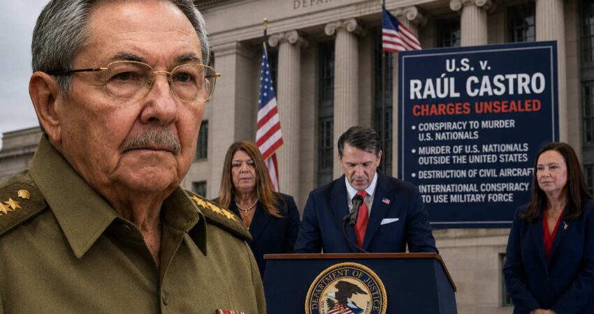Raúl Castro podría enfrentar la pena de muerte en EE.UU. si es encontrado culpable de los cargos presentados castro-cargos