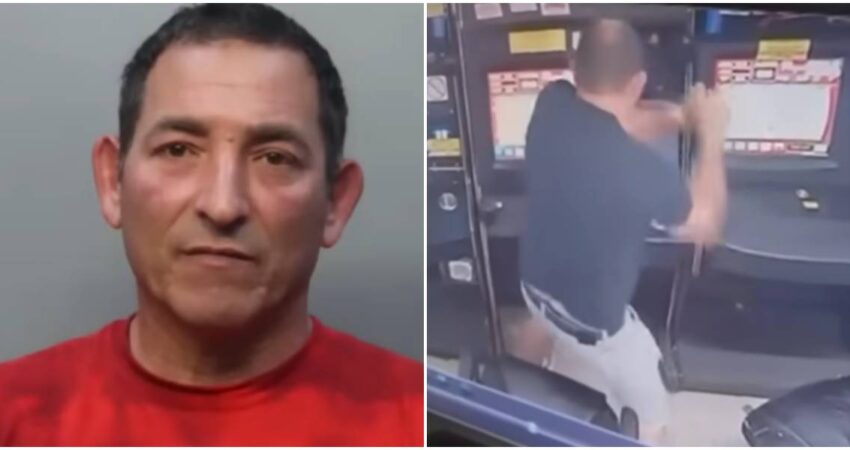 Detienen de nuevo a cubano acusado de romper máquina tragamonedas en Hialeah para robar 2.000 dólares cubano acusado