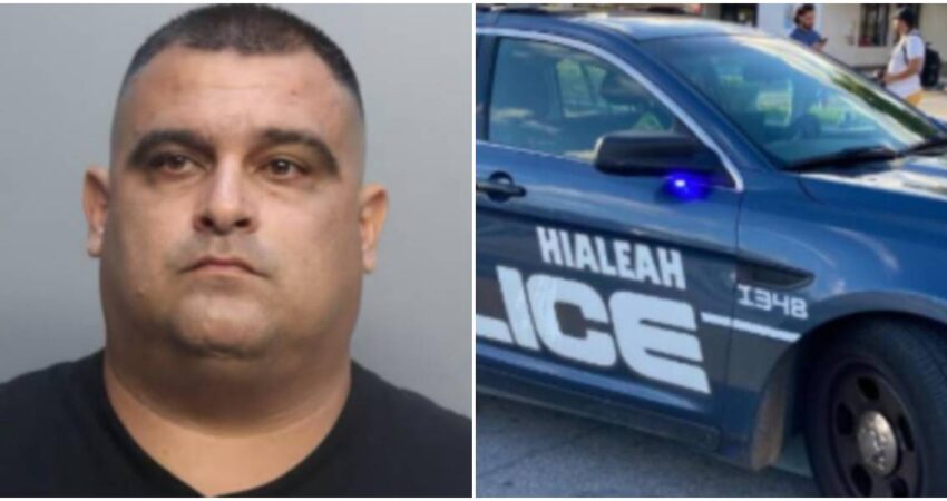 Más de $24.000 desaparecidos: arrestan a cubano de usar dinero de hospital en Hialeah para gastos personales cubano arrestado-policía de Hialeah (4)