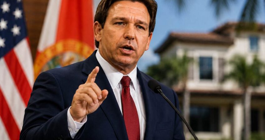 DeSantis da detalles de propuesta histรณrica para eliminar impuestos a viviendas en Florida desantis-florida