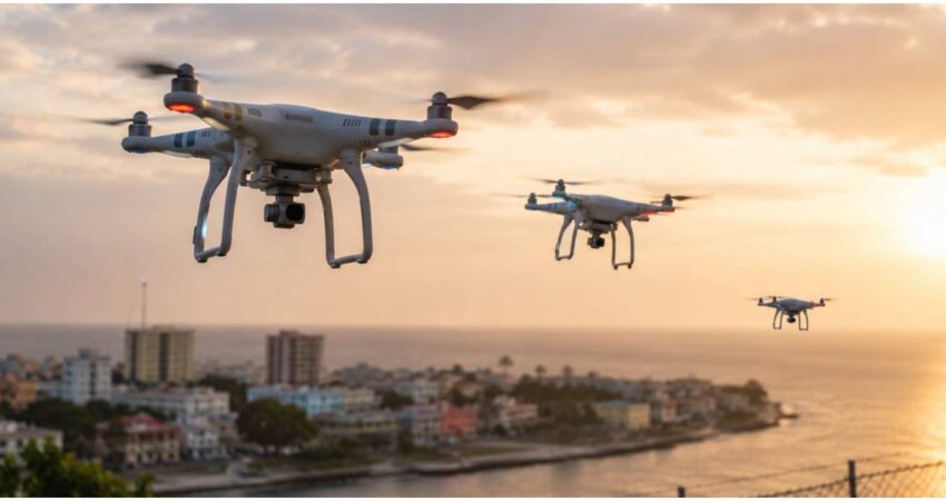 Sur de Florida en alerta tras presunta compra de drones militares por el régimen cubano drones