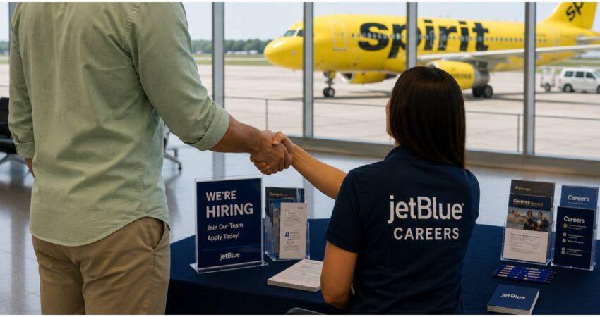 "Reacción contrarreloj": tras el cierre de Spirit Airlines Florida lanza feria de empleo para proteger a sus trabajadores feria de empleo