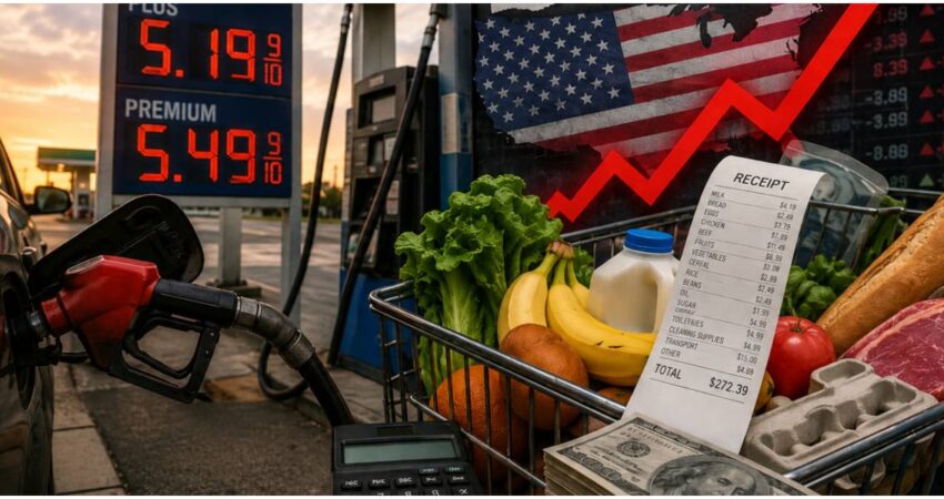 Economía estadounidense volvió a encender las alarmas por el aumento de la inflación tras guerra contra Irán inflación en EE.UU