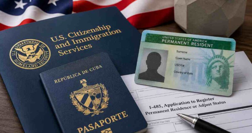 Nueva política de USCIS sobre Green Cards y la Ley de Ajuste Cubano leyajustecubano-greencard