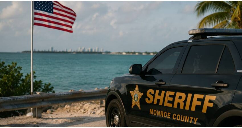 Sheriff de Florida responde a rumores de una posible amenaza con drones desde Cuba: "Estoy monitorizando la situación" policía de Monroe