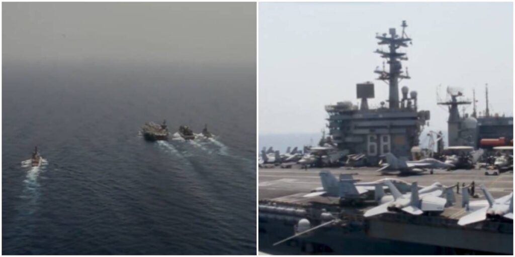EE.UU. despliega uno de sus portaaviones más poderosos cerca de Cuba en medio de advertencias, sanciones y tensión regional