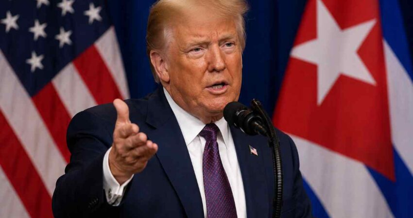 Trump envía mensaje a los cubanos en el Día de la Independencia y promete apoyo al pueblo de Cuba trump-cuba-20
