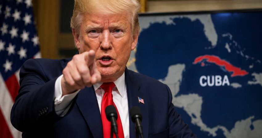 Nuevo reporte en EE.UU. advierte que el presidente Trump considera acciones militares en Cuba trump-cuba-militar