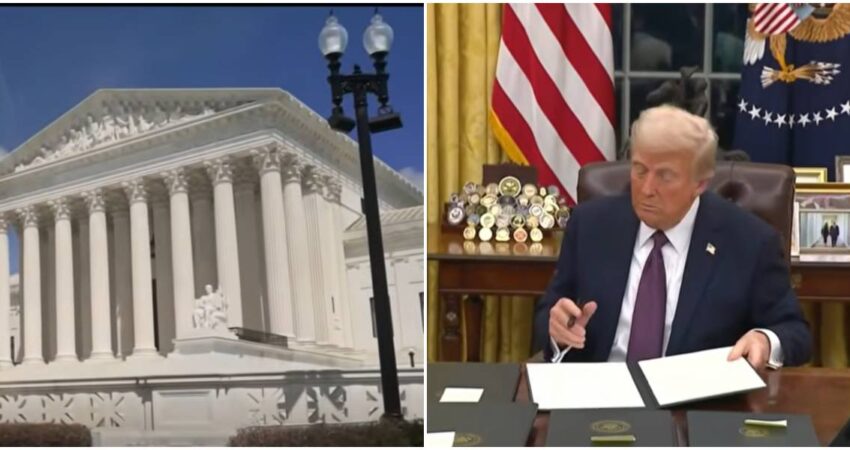 Corte Suprema frena a Trump y mantiene la ciudadanía por nacimiento en Estados Unidos Corte Suprema-Donald Trump (1)