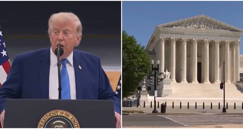 Trump tras fallo de la Corte Suprema pide al Congreso limitar la ciudadanía por nacimiento Donald Trump-Corte Suprema (1)
