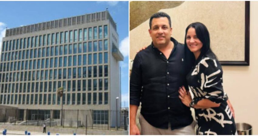 Nuevo golpe de EEUU a allegados de la élite cubana: cancelan visa a hija de Carlos Lage y su esposo, ambos empresarios privados en la isla Embajada de EE.UU. en Cuba-Cristina Lage y su esposo