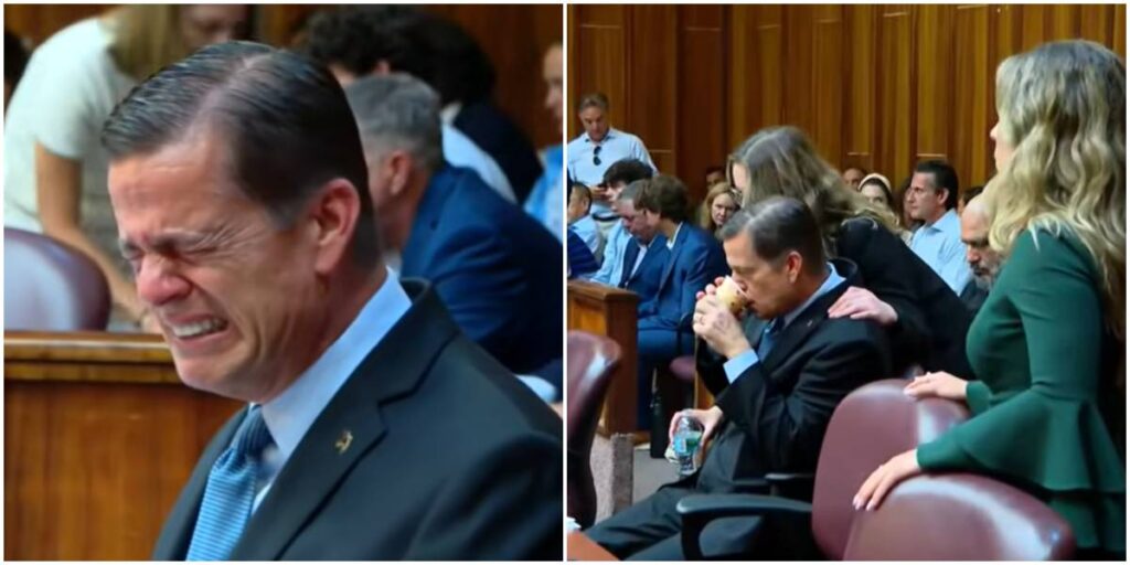 Empresario George Pino rompe en llanto ante el jur