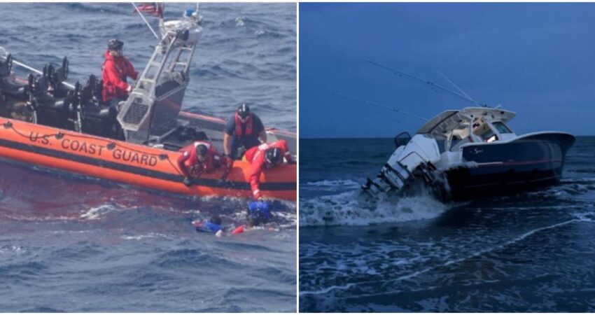 Cinco navegantes son rescatados por la Guardia Costera en Florida y Carolina del Sur durante una jornada de alta tensión Guardia Costera-bote