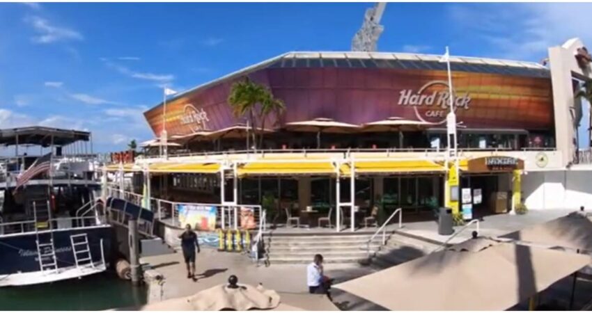 Adiรณs a un sรญmbolo de Miami: Hard Rock Cafe de Bayside cerrarรก tras 33 aรฑos y despedirรก a 117 empleados Hard Rock Cafรฉ de Miami
