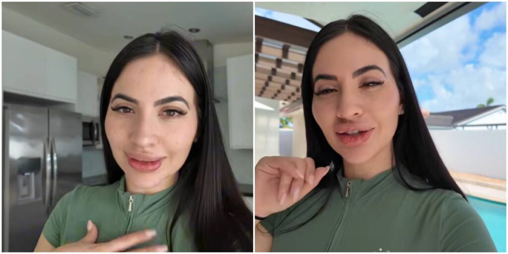 Influencer cubana Juliette Valle muestra la casa q