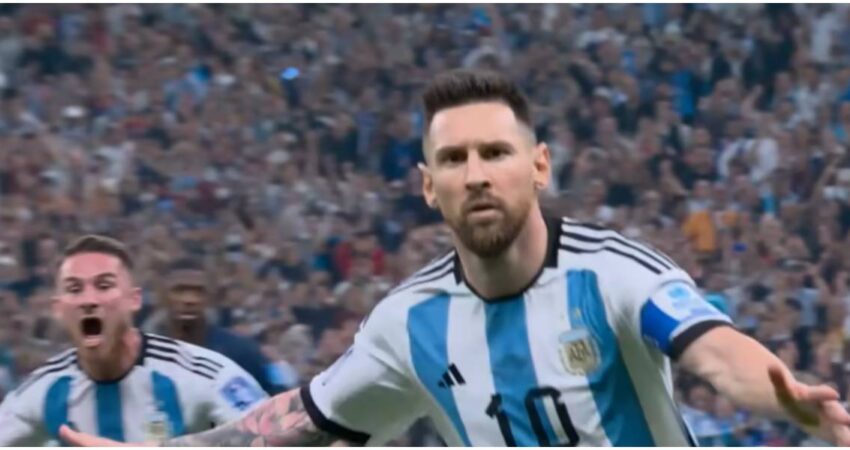 Lionel Messi escribe una nueva página dorada: acaba de pasar a ser el goleador número uno de las copas mundiales de Fútbol Lionel Messi (1)