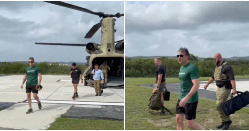 Estados Unidos mueve ficha en Cuba: Pete Hegseth visita Guantánamo en un momento crítico Pete Hegseth en Guantánamo (1)