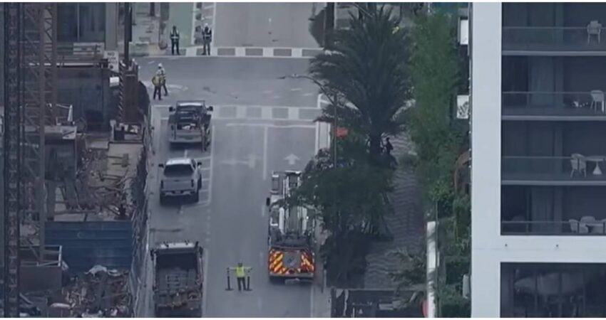 Una trabajadora muriรณ y otro obrero quedรณ gravemente herido tras accidente en una torre de Miami accidente en Miami (2)