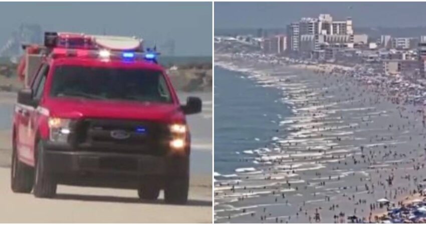 Mujer de 68 años sobrevive después que un policía la encontrada flotando boca abajo en Smyrna Beach bomberos-Smyrna Beach