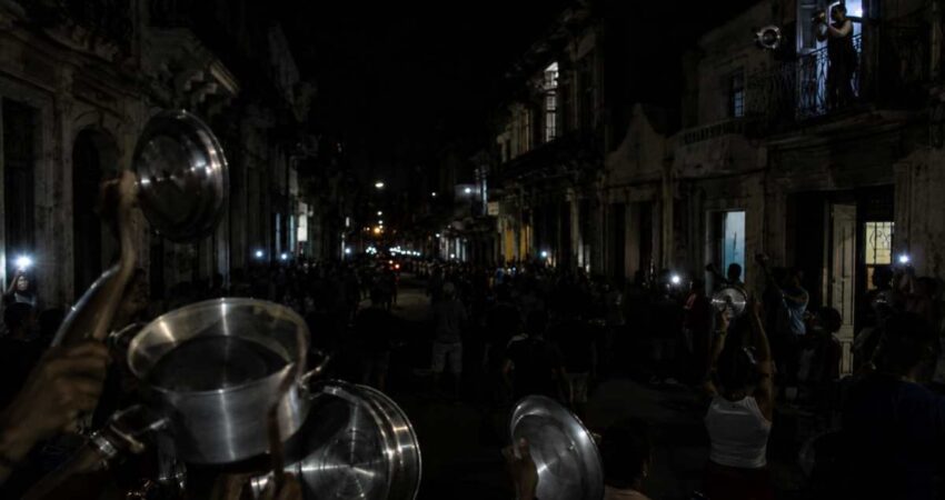 La desesperación salta a las calles: Reportan nuevos cacerolazos en La Habana por los apagones cazuelashabana