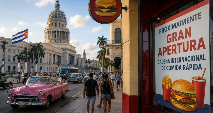 Cuba anuncia apertura a cadenas privadas de restaurantes y franquicias extranjeras en un giro sin precedentes comidarapida