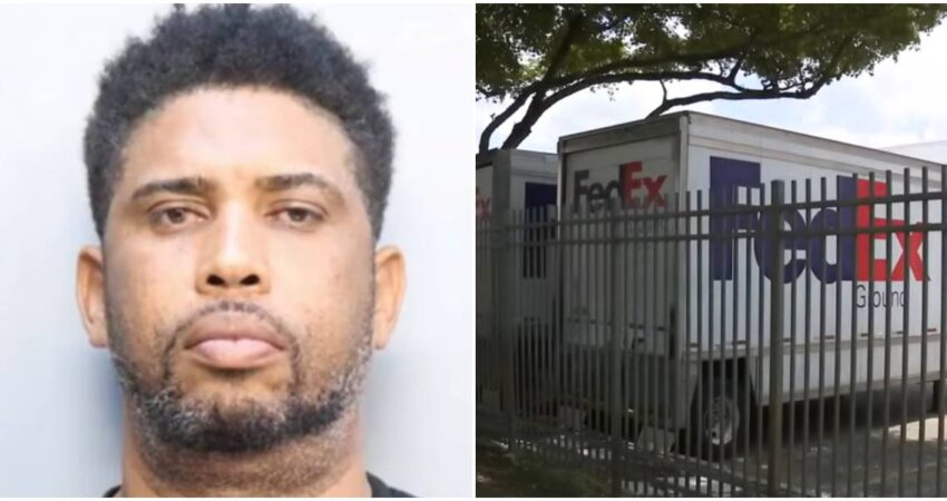 cubano arrestado-Fedex