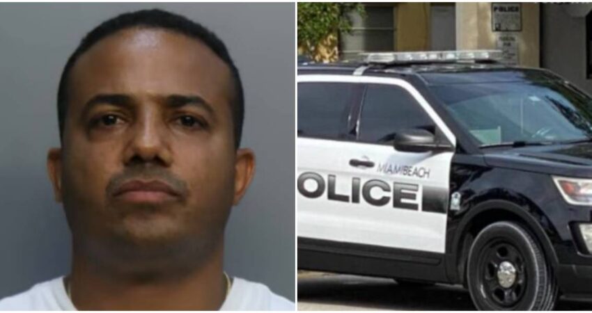 Conductor cubano de Uber podría pasar el resto de su vida en prisión por lo que ocurrió con una pasajera en Miami Beach cubano arrestado-Policía de Miami Beach (1)
