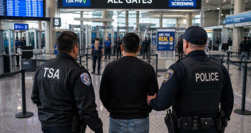 Cubano se declara culpable tras incidente en aeropuerto de Las Vegas y podría enfrentar prisión y deportación cubanoarrestado