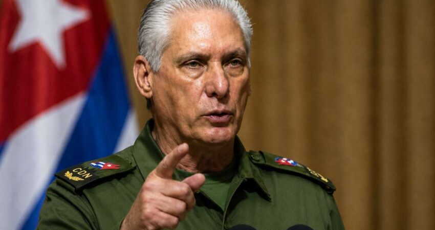 Díaz-Canel amenaza a Trump con una respuesta militar si Cuba es atacada diaz-canel