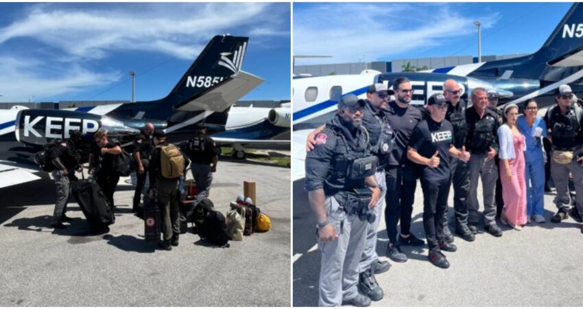 Vuelo humanitario de empresario cubanoamericano que salió desde Miami termina desviado a República Dominicana tras veto del gobierno de Venezuela equipo de rescate