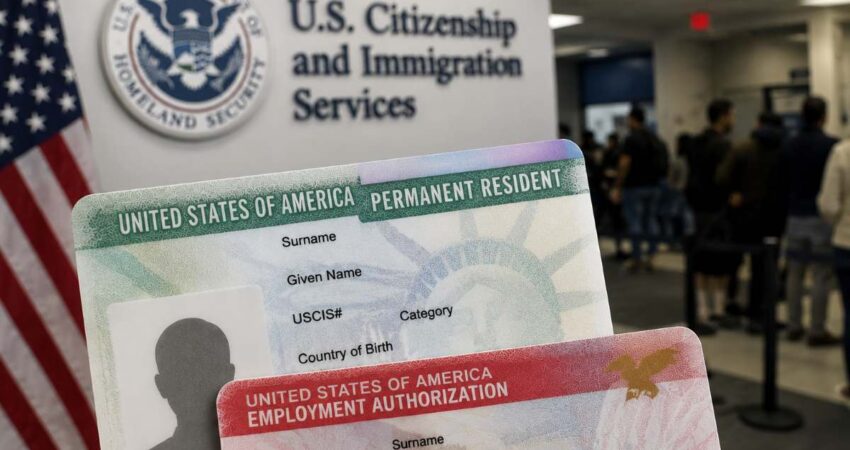 Primeras Green Cards reaparecen tras el fin de la pausa migratoria, pero las aprobaciones siguen muy por debajo de lo normal greencard-emplyment