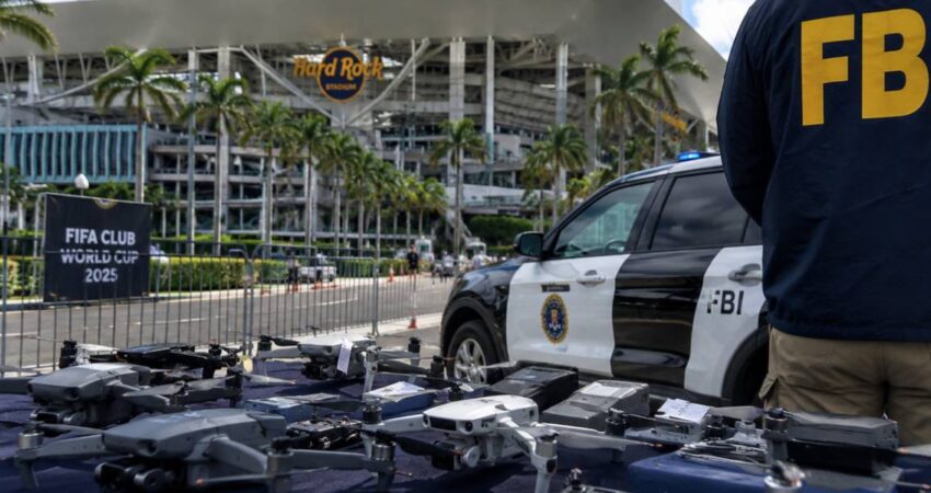 El FBI ya está confiscando drones en Miami: esto fue lo que ocurrió cerca de las sedes del Mundial incautación de drones