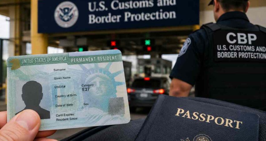 Abogada explica cuándo un residente con Green Card podría enfrentar problemas con CBP al regresar a EE.UU. tras fallo de la Corte Suprema inmigraciongreencard