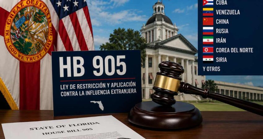 Nueva ley en Florida busca frenar la influencia de Cuba, Venezuela, China y otros gobiernos considerados adversarios leyflorida