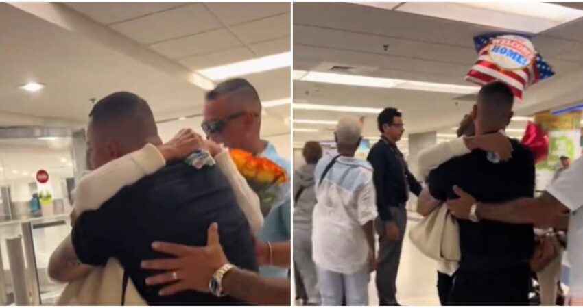 Una madre cubana y sus hijos se reencuentran en EE.UU tras dos décadas separados y las redes estallan de emoción reencuentro