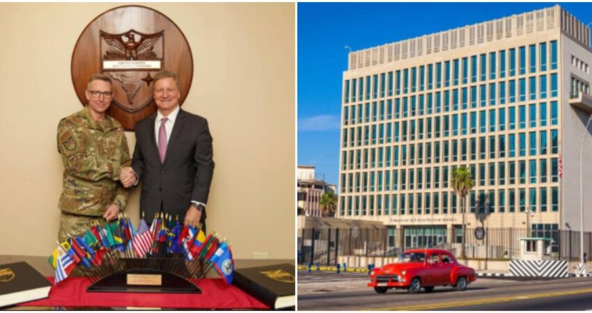 Washington mira de cerca a Cuba: alto diplomático Embajada de EE.UU. en La Habana se reúne con general del SOUTHCOM reunión-embajada