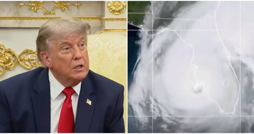 Trump aprueba más de $415 millones para Florida antes del pico de la temporada de huracanes Donald Trump-ciclones en Florida