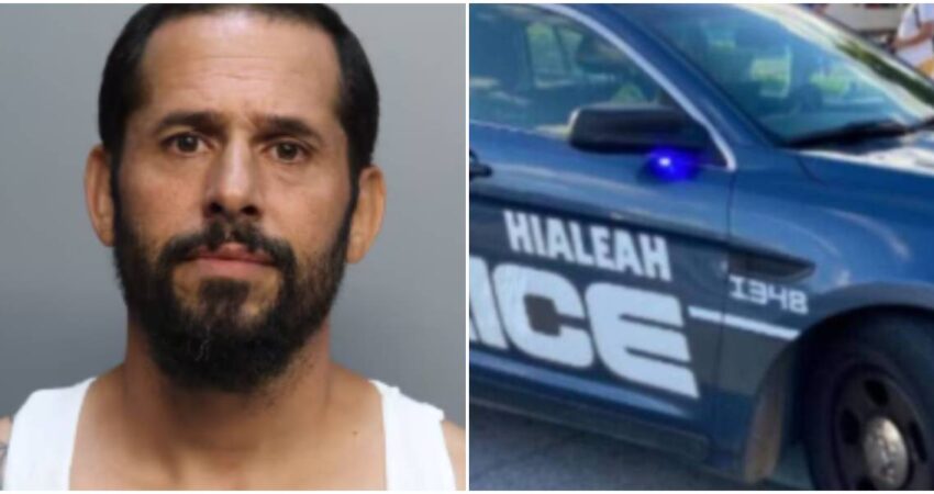Arrestan a hombre por brutal ataque frente a Walmart en Hialeah: vรญctima sufriรณ mรบltiples fracturas Hombre preso-Policรญa de Hialeah (3)