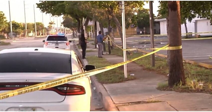 Ráfaga de hasta 30 disparos desata el pánico en restaurante de North Miami donde un hombre resultó herido Investigación de tiroteo en Miami
