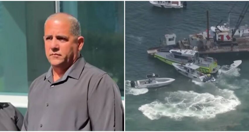 Capitán admite su culpa por choque en la Bahía de Biscayne que mató a tres niñas Yusiel López- accidente naval